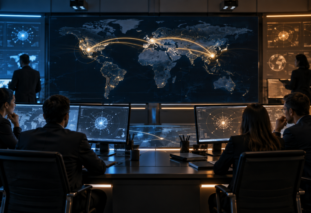 Policy and safety teams monitor an international AI incident alert network.
