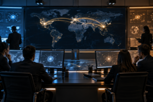Policy and safety teams monitor an international AI incident alert network.